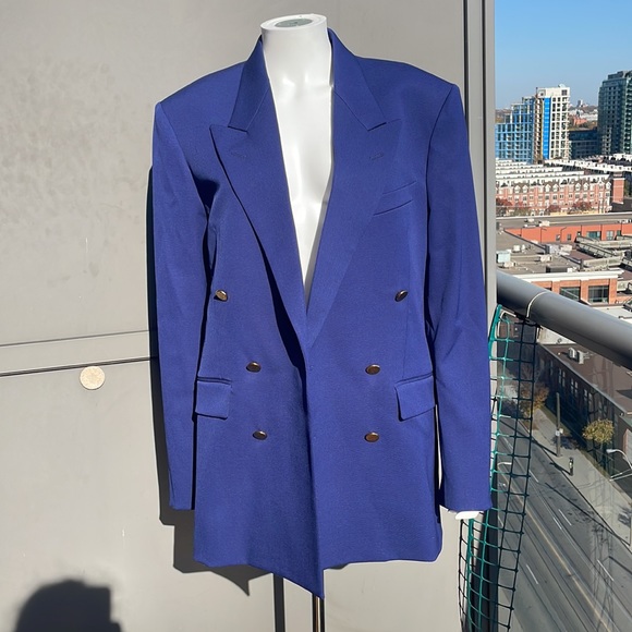 ⛔️SOLD⛔️  Balenciaga Double Breasted Blazer Size 38FR - Picture 3 of 13